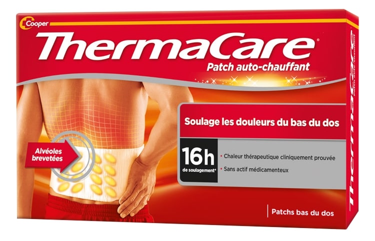 image Thermacare® Patch Chauffant Dos - Boîte de 2 patchs