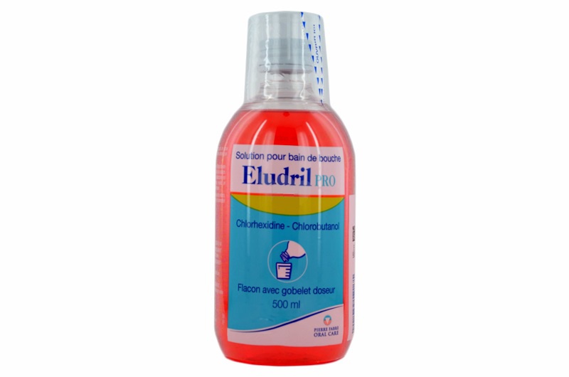 image ELUDRILPRO Solution pour Bain de Bouche - 500ml 10.0 ml